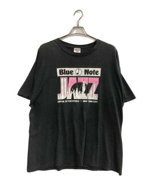 JERZEES（ジャージーズ）JERZEES (ジャージーズ) NY blue note records TEE ブラック サイズ:記載なし（実寸サイズを参照ください）の古着・服飾アイテム