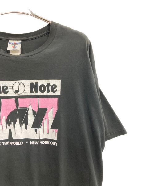 JERZEES（ジャージーズ）JERZEES (ジャージーズ) NY blue note records TEE ブラック サイズ:記載なし（実寸サイズを参照ください）の古着・服飾アイテム