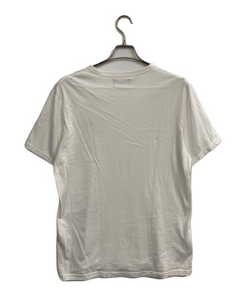 FRED PERRY（フレッドペリー）FRED PERRY (フレッドペリー) 胸刺繍Tシャツ ホワイト サイズ:Lの古着・服飾アイテム