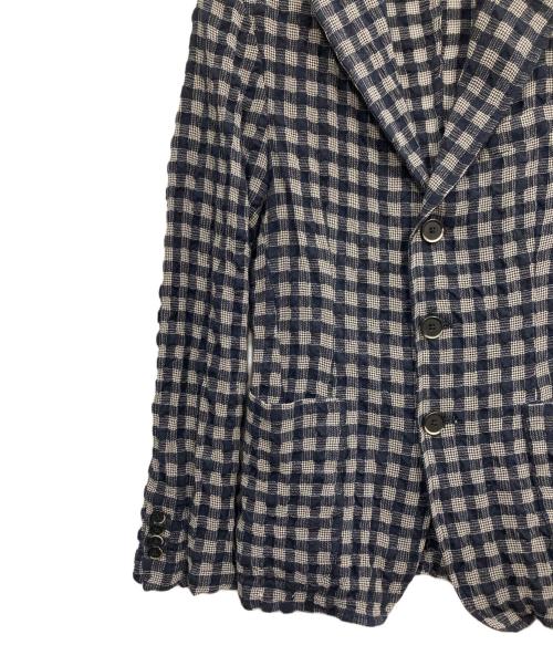 BARENA（バレナ）BARENA (バレナ) 縮絨テーラードジャケット ネイビー サイズ:Mの古着・服飾アイテム