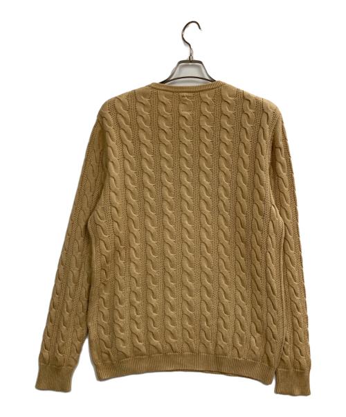 BATONER（バトナ―）BATONER (バトナ―) ケーブルニット ベージュ サイズ:2の古着・服飾アイテム