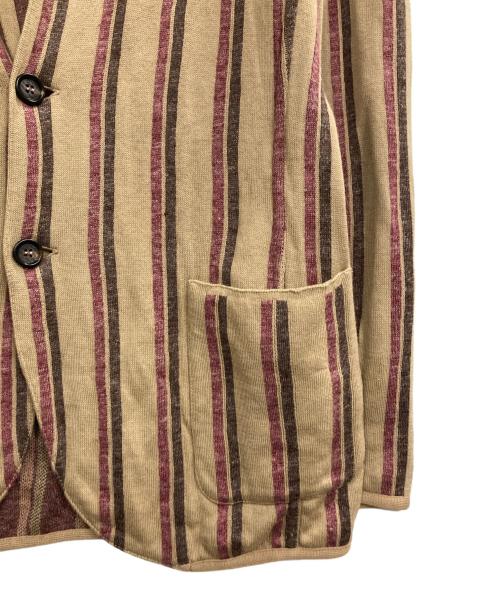 LARDINI（ラルディーニ）LARDINI (ラルディーニ) スウェットテーラードジャケット ベージュ サイズ:XSの古着・服飾アイテム