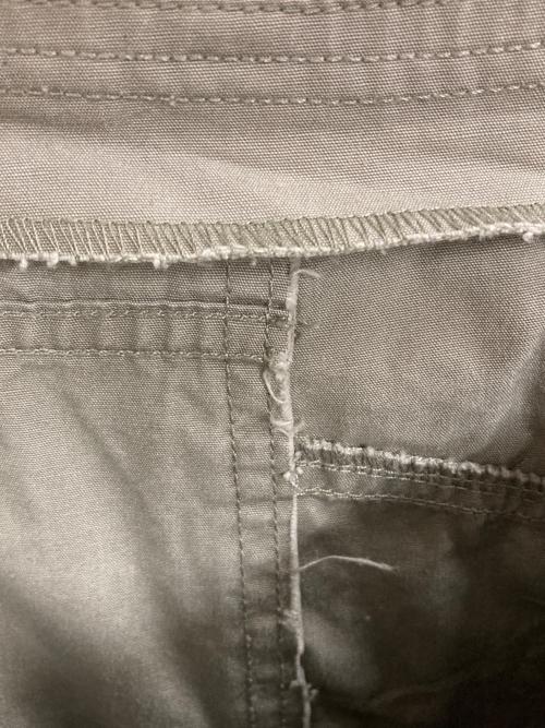 DIESEL（ディーゼル）DIESEL (ディーゼル) 再構築ミディスカート カーキ サイズ:25の古着・服飾アイテム