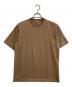 AURALEE（オーラリー）の古着「LUSTER PLAITING TEE」｜ベージュ