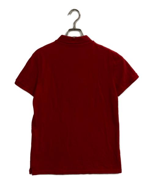 maison kitsune（メゾンキツネ）maison kitsune (メゾンキツネ) ポロシャツ レッド サイズ:XSの古着・服飾アイテム