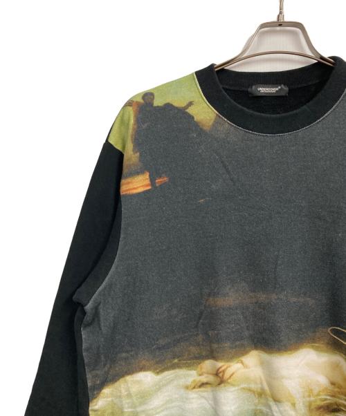 UNDERCOVER（アンダーカバー）UNDERCOVER (アンダーカバー) Drowned Martyr Brushed Jersey Sweater ブラック サイズ:3の古着・服飾アイテム