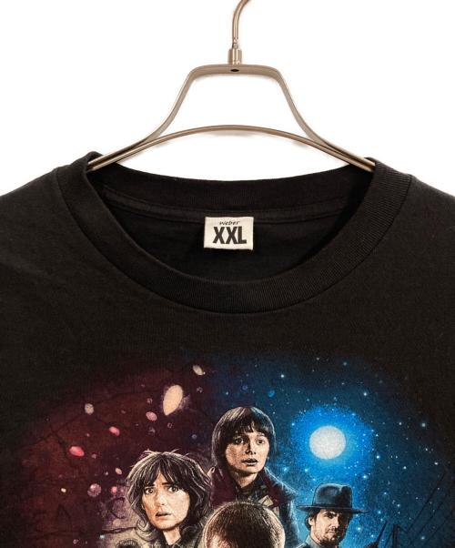 STRANGER THINGS（ストレンジャーシングス）STRANGER THINGS (ストレンジャーシングス) WEBER (ウェーバー) プリントTシャツ ブラック サイズ:XXLの古着・服飾アイテム