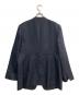 BEAUTY&YOUTH (ビューティーアンドユース) 24SS リネンノーカラージャケット ネイビー サイズ:S：5000円