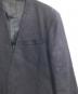 中古・古着 BEAUTY&YOUTH (ビューティーアンドユース) 24SS リネンノーカラージャケット ネイビー サイズ:S：5000円
