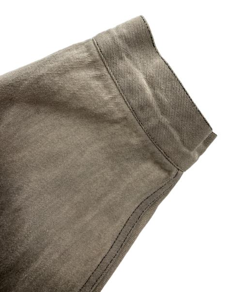 Lui's（ルイス）Lui's (ルイス) 24SS グラデーションビッグデニムジャケット ブラック×グレー サイズ:Freeの古着・服飾アイテム