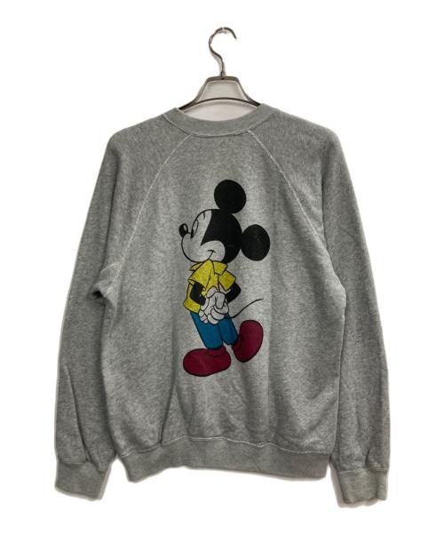 sports wear（スポーツウェア）sports wear (スポーツウェア) ミッキーラグランスウェット グレー サイズ:Sの古着・服飾アイテム