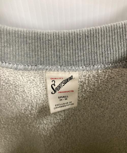 sports wear（スポーツウェア）sports wear (スポーツウェア) ミッキーラグランスウェット グレー サイズ:Sの古着・服飾アイテム