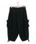 GROUND Y（グラウンドワイ）の古着「25AW SIDE OUT PK BALLOON PANTS」｜ブラック