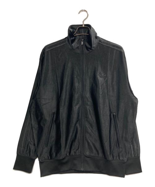 adidas（アディダス）adidas (アディダス) ファイヤーバード メタリックトラックトップ ブラック サイズ:2XLの古着・服飾アイテム