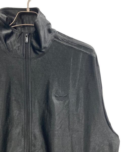 adidas（アディダス）adidas (アディダス) ファイヤーバード メタリックトラックトップ ブラック サイズ:2XLの古着・服飾アイテム