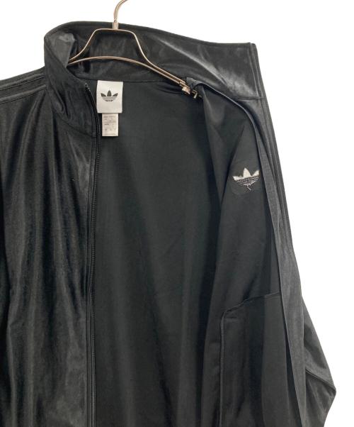 adidas（アディダス）adidas (アディダス) ファイヤーバード メタリックトラックトップ ブラック サイズ:2XLの古着・服飾アイテム