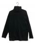 GROUND Y (グラウンドワイ) COTTON JERSEY TURTLENECK LONG SLEEVED T-SHIRT ブラック サイズ:3：13000円
