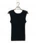 CLANE（クラネ）の古着「W FACE HALL KNIT TOPS」｜ブラック