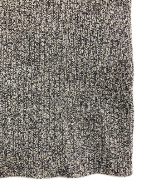 CLANE（クラネ）CLANE (クラネ) SQUARE SLEEVE KNIT TOPS グレー サイズ:1の古着・服飾アイテム