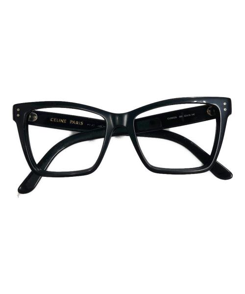 CELINE（セリーヌ）CELINE (セリーヌ) 伊達眼鏡 ブラック サイズ:53▢16の古着・服飾アイテム