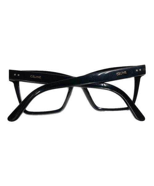 CELINE（セリーヌ）CELINE (セリーヌ) 伊達眼鏡 ブラック サイズ:53▢16の古着・服飾アイテム
