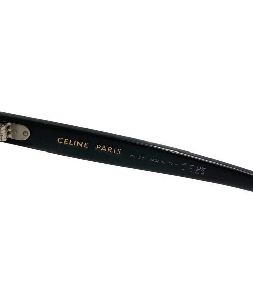 CELINE（セリーヌ）CELINE (セリーヌ) 伊達眼鏡 ブラック サイズ:53▢16の古着・服飾アイテム