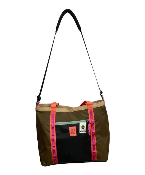 TOPO DESIGNS（トポデザイン）TOPO DESIGNS (トポデザイン) MOUNTAIN UTILITY TOTE ブラウンの古着・服飾アイテム