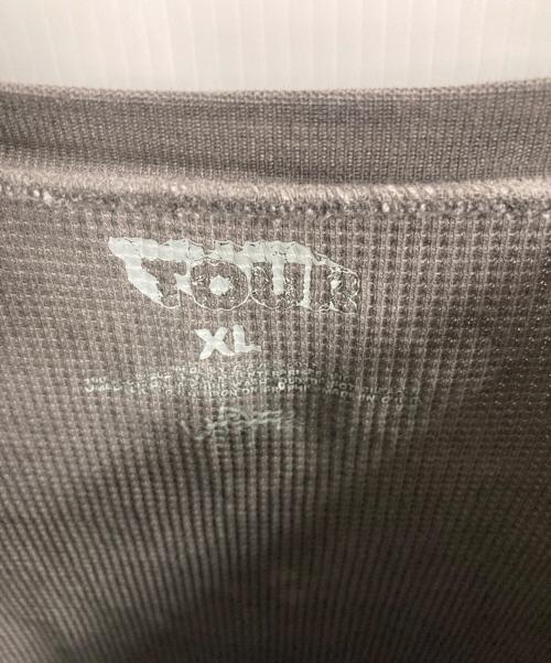 Travis Scott（トラヴィススコット）TRAVIS SCOTT (トラヴィススコット) サーマルカットソー グレー サイズ:XLの古着・服飾アイテム