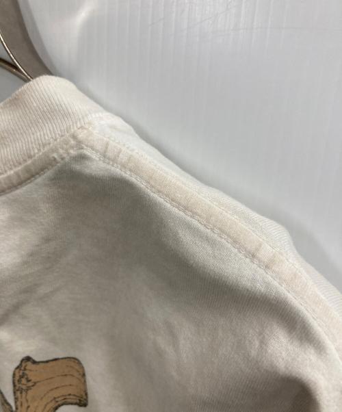Travis Scott（トラヴィススコット）TRAVIS SCOTT (トラヴィススコット) プリントTシャツ ホワイト サイズ:Lの古着・服飾アイテム