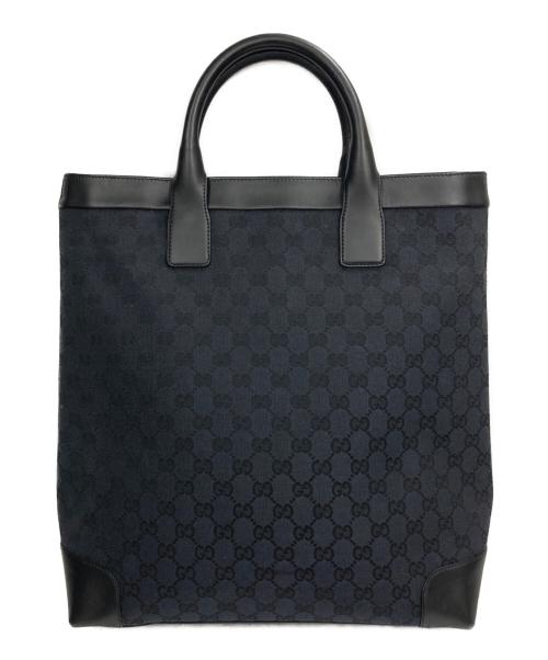 GUCCI（グッチ）GUCCI (グッチ) ハンドバッグ ブラックの古着・服飾アイテム
