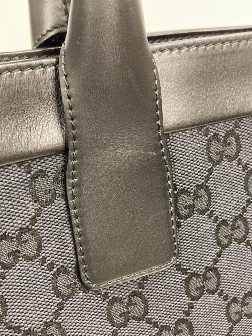 GUCCI（グッチ）GUCCI (グッチ) ハンドバッグ ブラックの古着・服飾アイテム