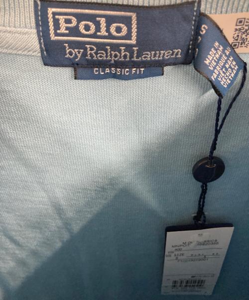 POLO RALPH LAUREN（ポロ・ラルフローレン）POLO RALPH LAUREN (ポロ・ラルフローレン) クラシックフィットPOLOベアジャージーTシャツ スカイブルー サイズ:Sの古着・服飾アイテム