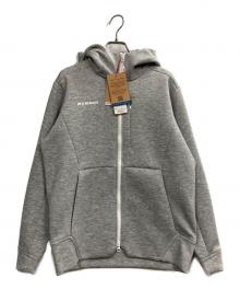 MAMMUT（マムート）の古着「ダイノ 2.0 ミッドレイヤー フーデッド ジャケット」｜グレー