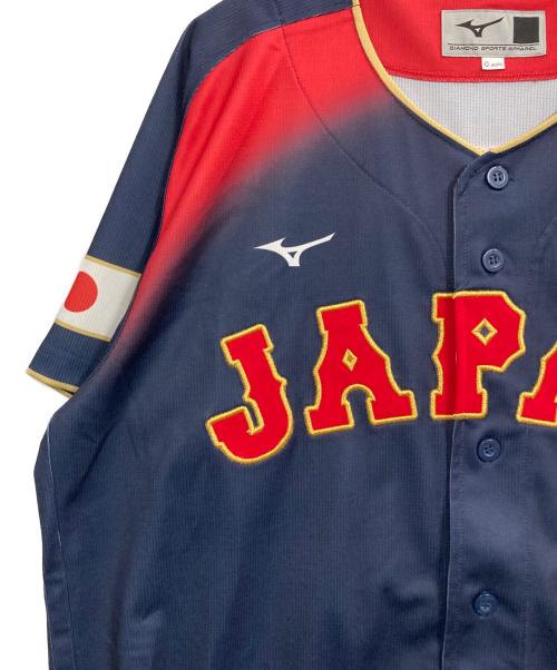 MIZUNO（ミズノ）MIZUNO (ミズノ) ゲームシャツ ネイビー サイズ:Oの古着・服飾アイテム