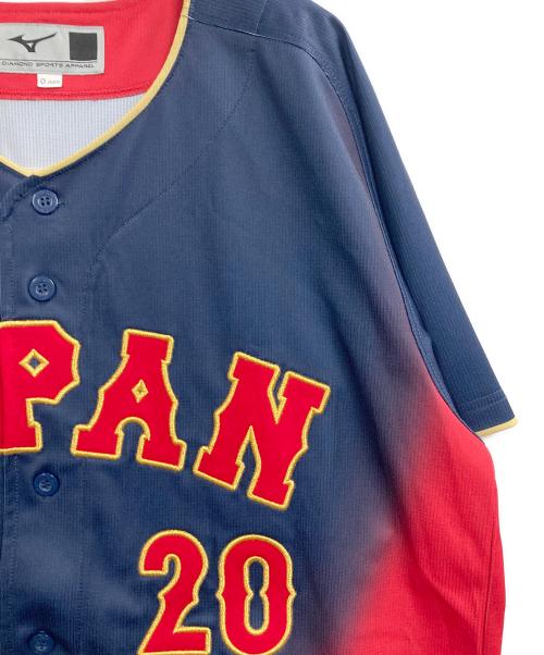 MIZUNO（ミズノ）MIZUNO (ミズノ) ゲームシャツ ネイビー サイズ:Oの古着・服飾アイテム
