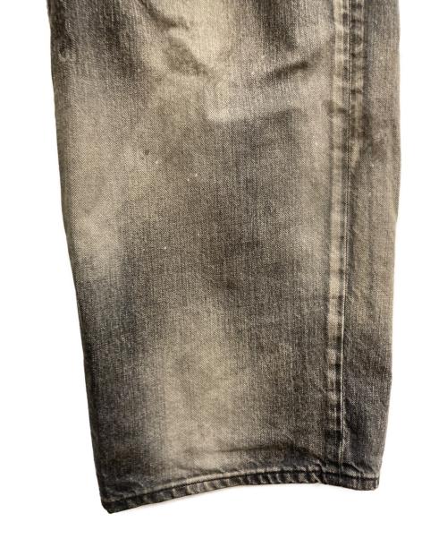 ANCELLM（アンセルム）ANCELLM (アンセルム) AGING WIDE 5P DENIM PANTS ブラック サイズ:2の古着・服飾アイテム
