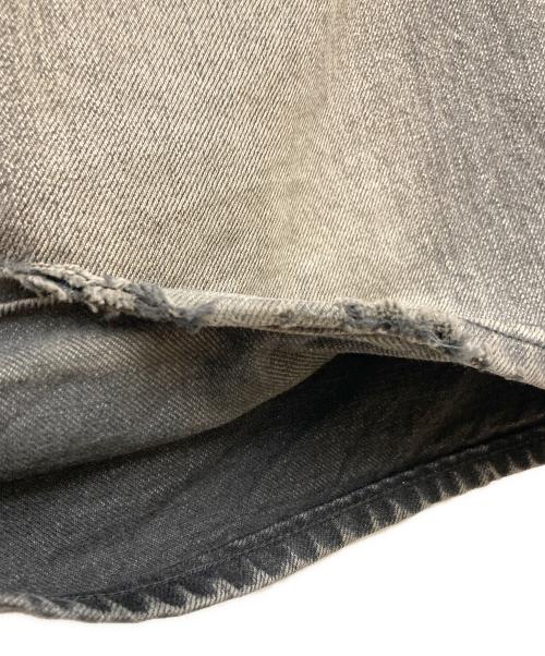 ANCELLM（アンセルム）ANCELLM (アンセルム) AGING WIDE 5P DENIM PANTS ブラック サイズ:2の古着・服飾アイテム