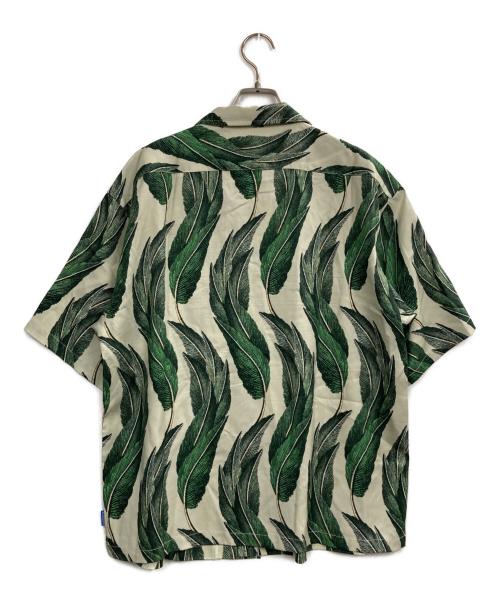 ROKKAN O.C.（ロッカン）ROKKAN O.C. (ロッカン) エクストラオープンカラーシャツ グリーン サイズ:XLの古着・服飾アイテム