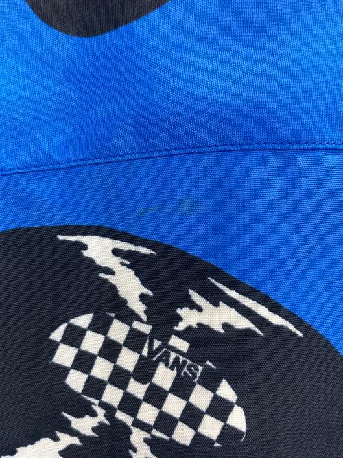 WACKO MARIA（ワコマリア）WACKO MARIA (ワコマリア) VANS (ヴァンズ) レコードハワイアンシャツ ブルー サイズ:記載なし（実寸サイズを参照ください）の古着・服飾アイテム