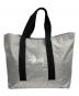 stussy（ステューシー）の古着「Ripstop Overlay XL Tote Bag」｜ホワイト