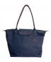 LONGCHAMP（ロンシャン）の古着「ル・プリアージュ クラブ トートバッグ」｜ネイビー
