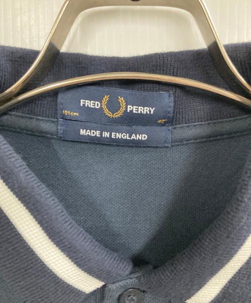 FRED PERRY（フレッドペリー）FRED PERRY (フレッドペリー) ポロシャツ ネイビー サイズ:40の古着・服飾アイテム