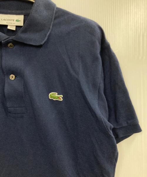 LACOSTE（ラコステ）LACOSTE (ラコステ) ポロシャツ ネイビー サイズ:Sの古着・服飾アイテム