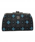 ANNA SUI×JIZAING×INDENアナスイ）の古着「がま口財布」｜ブラック