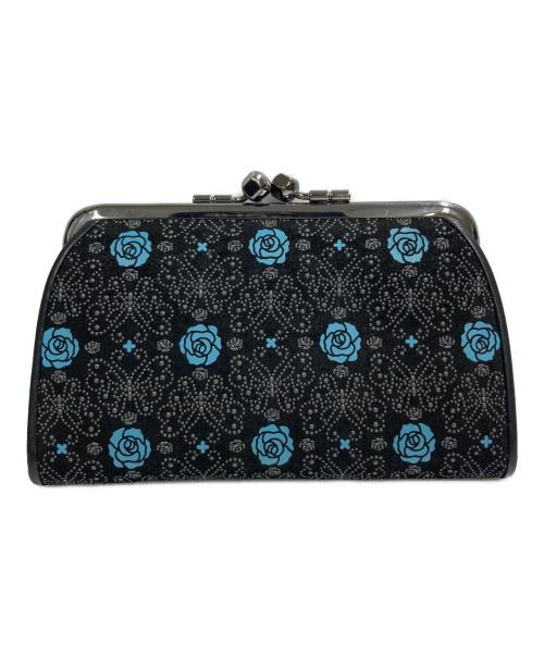 ANNA SUI（アナスイ）ANNA SUI (アナスイ) JIZAING×INDEN がま口財布 ブラックの古着・服飾アイテム