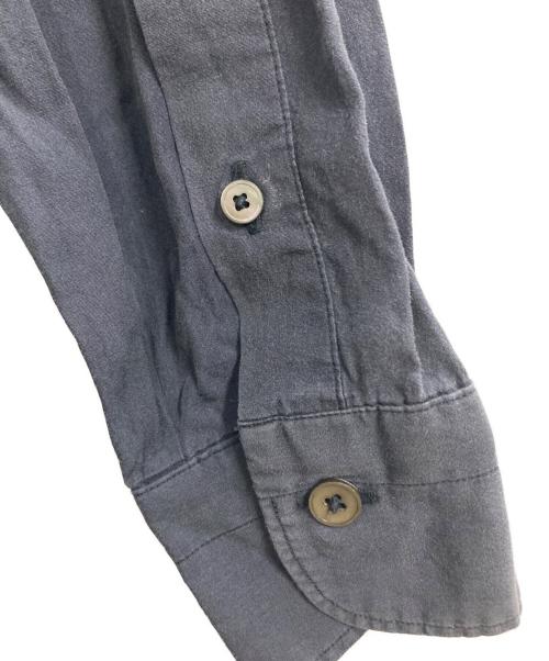 COMOLI（コモリ）COMOLI (コモリ) グランパシャツ ネイビーの古着・服飾アイテム
