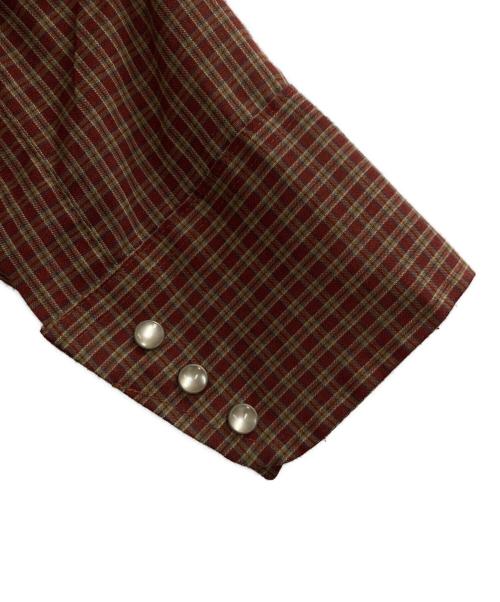 LEVI'S（リーバイス）LEVI'S (リーバイス) 70S ウエスタンシャツ レッド サイズ:Lの古着・服飾アイテム
