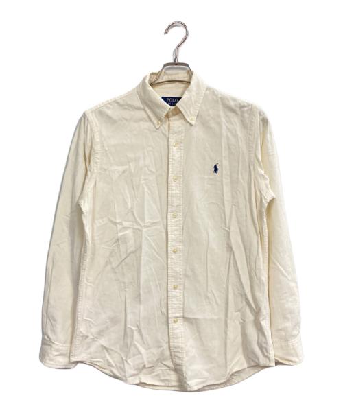 POLO RALPH LAUREN（ポロ・ラルフローレン）POLO RALPH LAUREN (ポロ・ラルフローレン) コーデュロイシャツ アイボリー サイズ:Sの古着・服飾アイテム