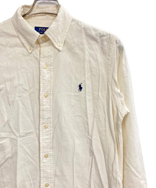 POLO RALPH LAUREN（ポロ・ラルフローレン）POLO RALPH LAUREN (ポロ・ラルフローレン) コーデュロイシャツ アイボリー サイズ:Sの古着・服飾アイテム
