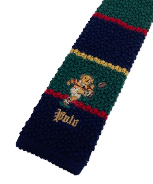 POLO RALPH LAUREN（ポロ・ラルフローレン）POLO RALPH LAUREN (ポロ・ラルフローレン) ニットタイ マルチカラー サイズ:Sの古着・服飾アイテム